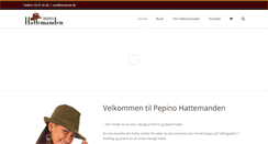 Desktop Screenshot of hattemanden.dk